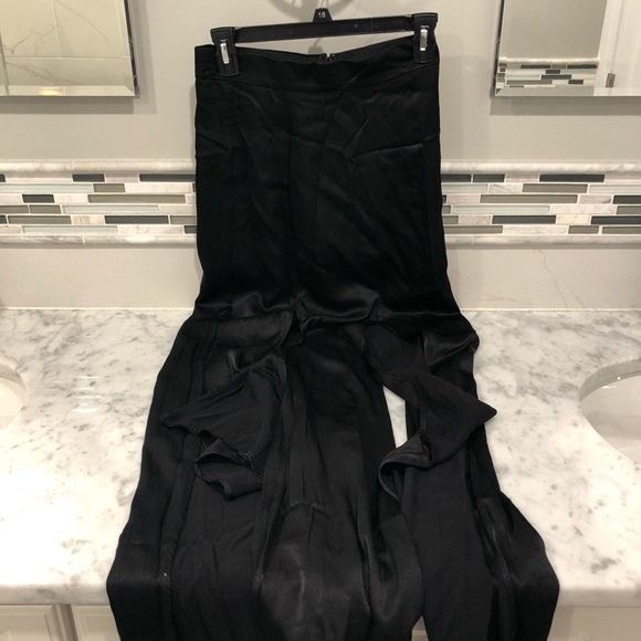 wyatt Dresses & Skirts - wyatt black cut out bottom maxi skirt